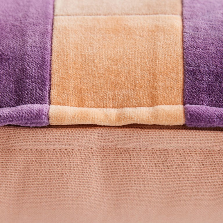 Striped velvet pillow Midsummer - Image 6